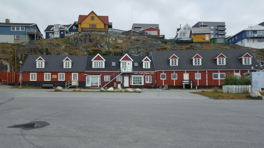 Houses at the sea side